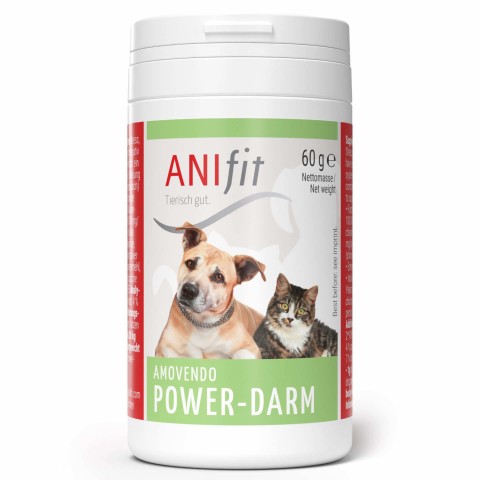 Hund Katze Nahrungsergänzungen Schonkost Hund Schonkost Katze Power-Darm 60g 1 Stück -1- Anifit